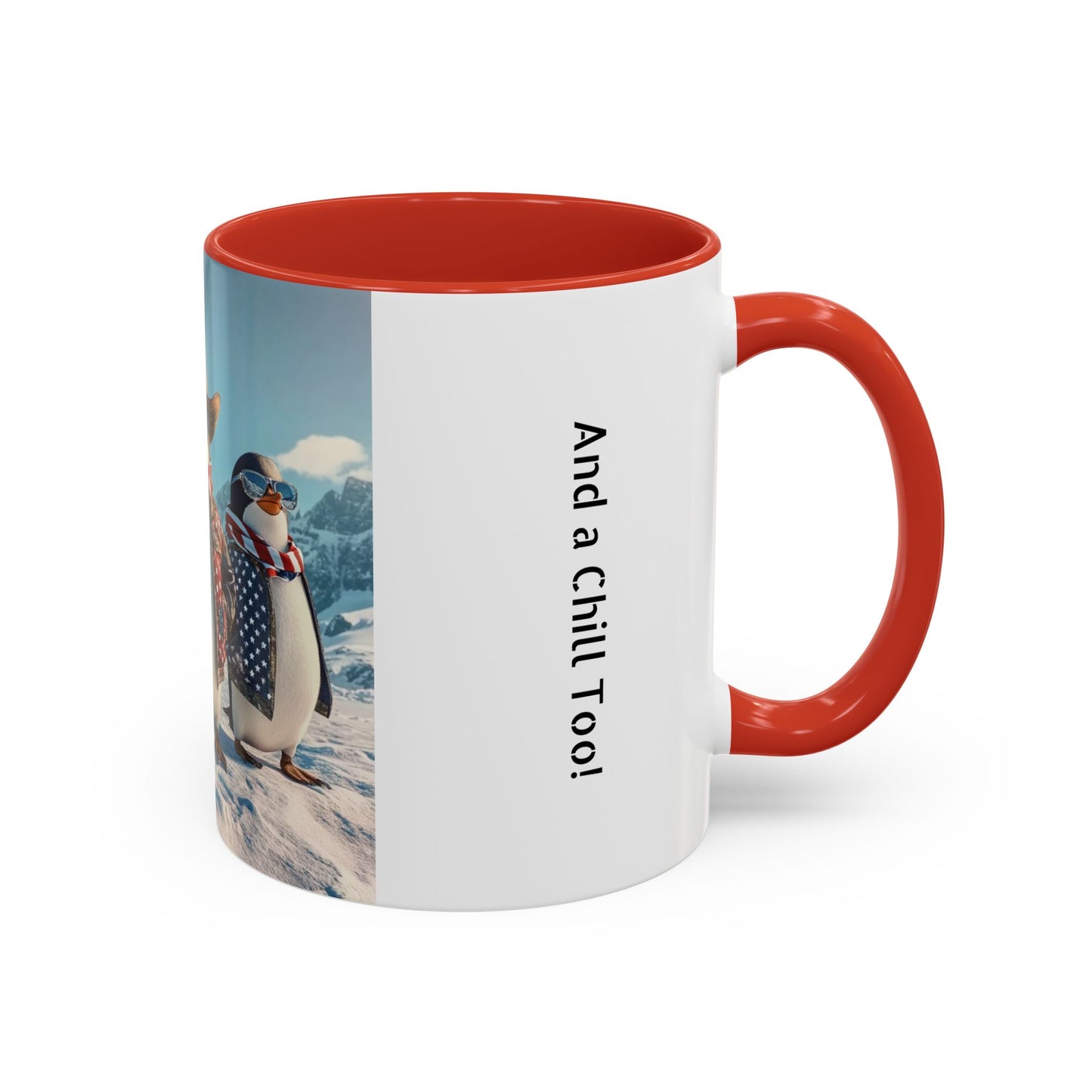 Eternal Stars & Stripes Arctic Edition Mug – Proudly USA (11 oz)