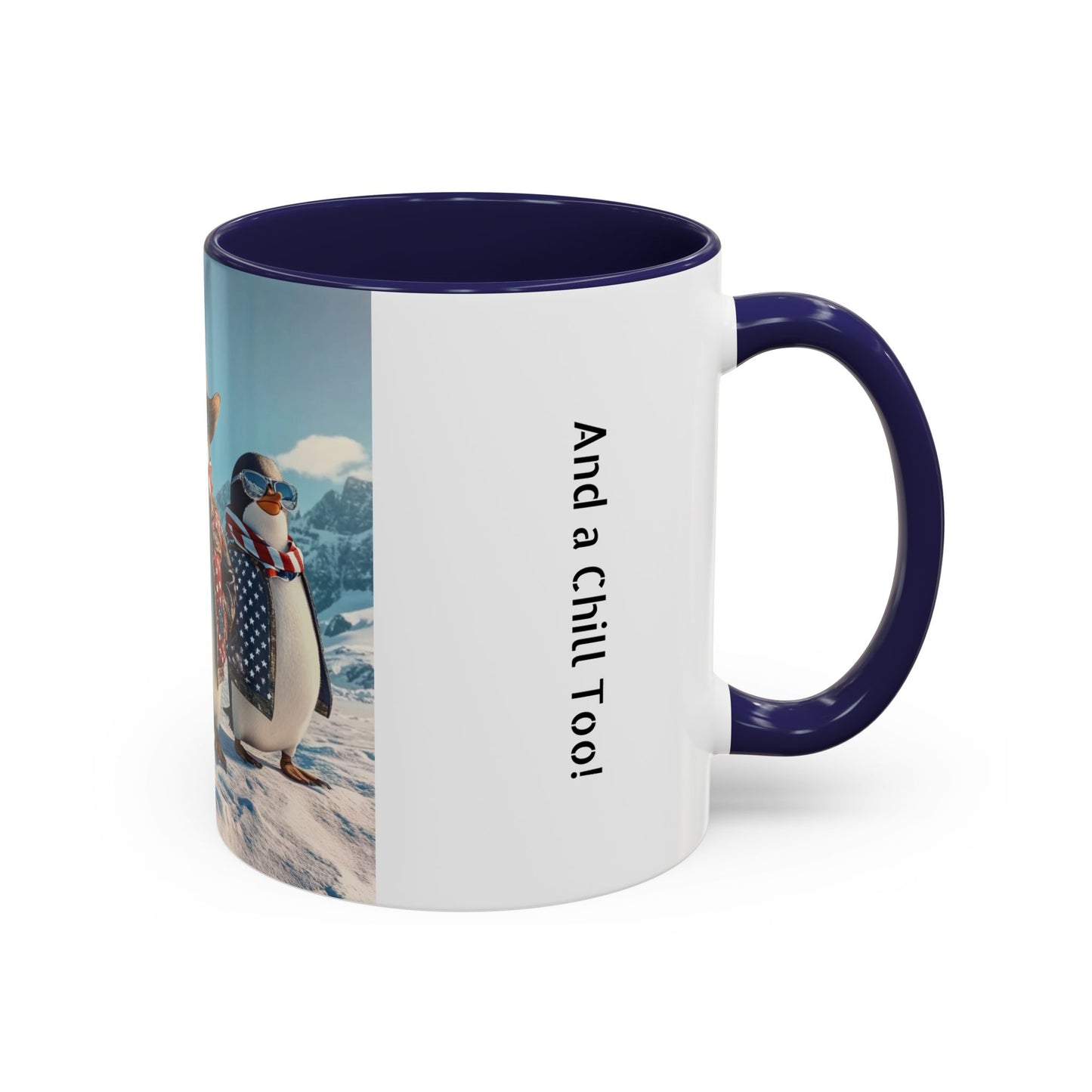 Eternal Stars & Stripes Arctic Edition Mug – Proudly USA (11 oz)