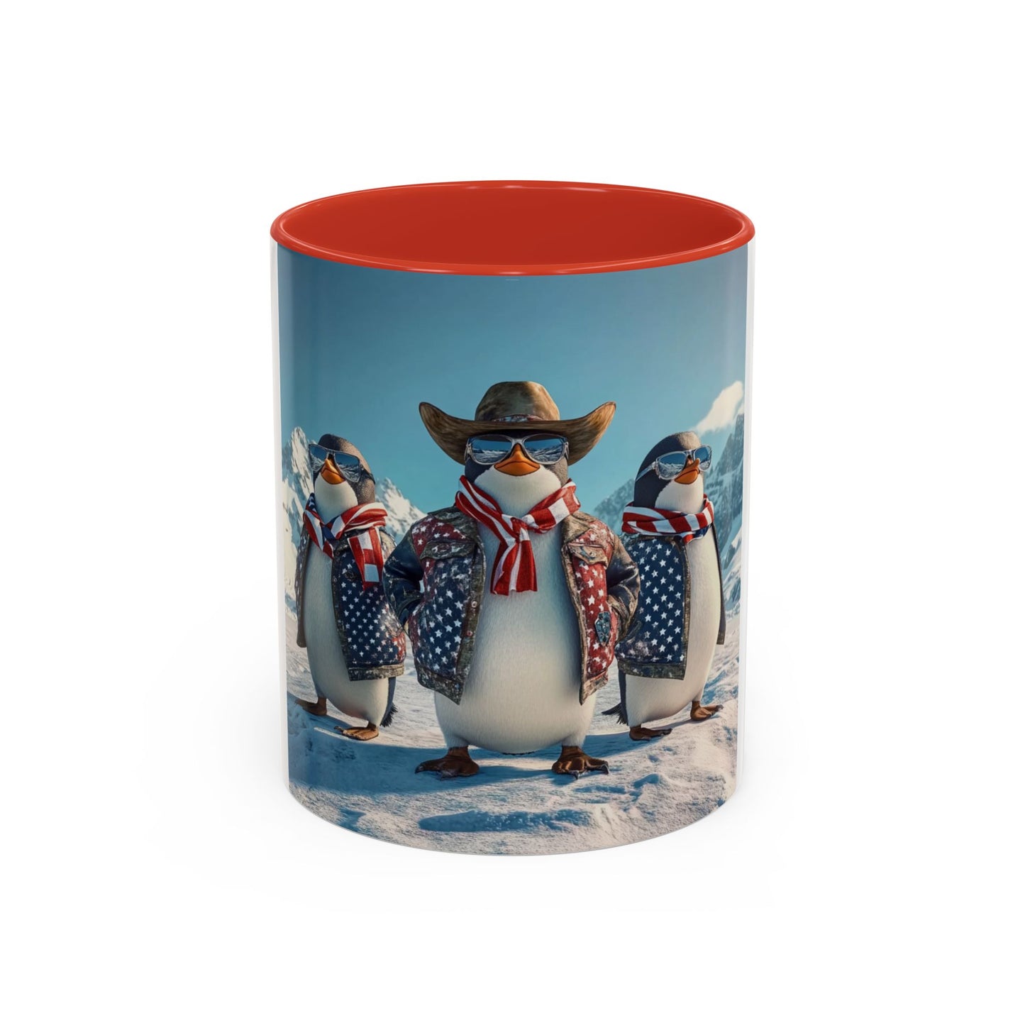 Eternal Stars & Stripes Arctic Edition Mug – Proudly USA (11 oz)